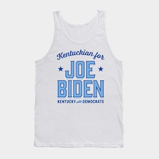 Kentuckian For Joe Biden Kentucky Democrat Tank Top